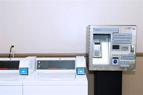 laundry smart card reader|washing machine card system.